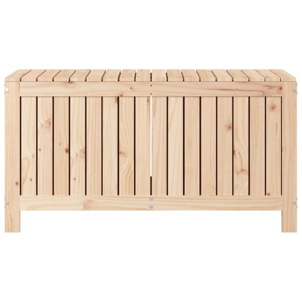 vidaXL Μπαούλο Αποθήκευσης Κήπου 115x49x60 εκ από Μασίφ Ξύλο Πεύκου