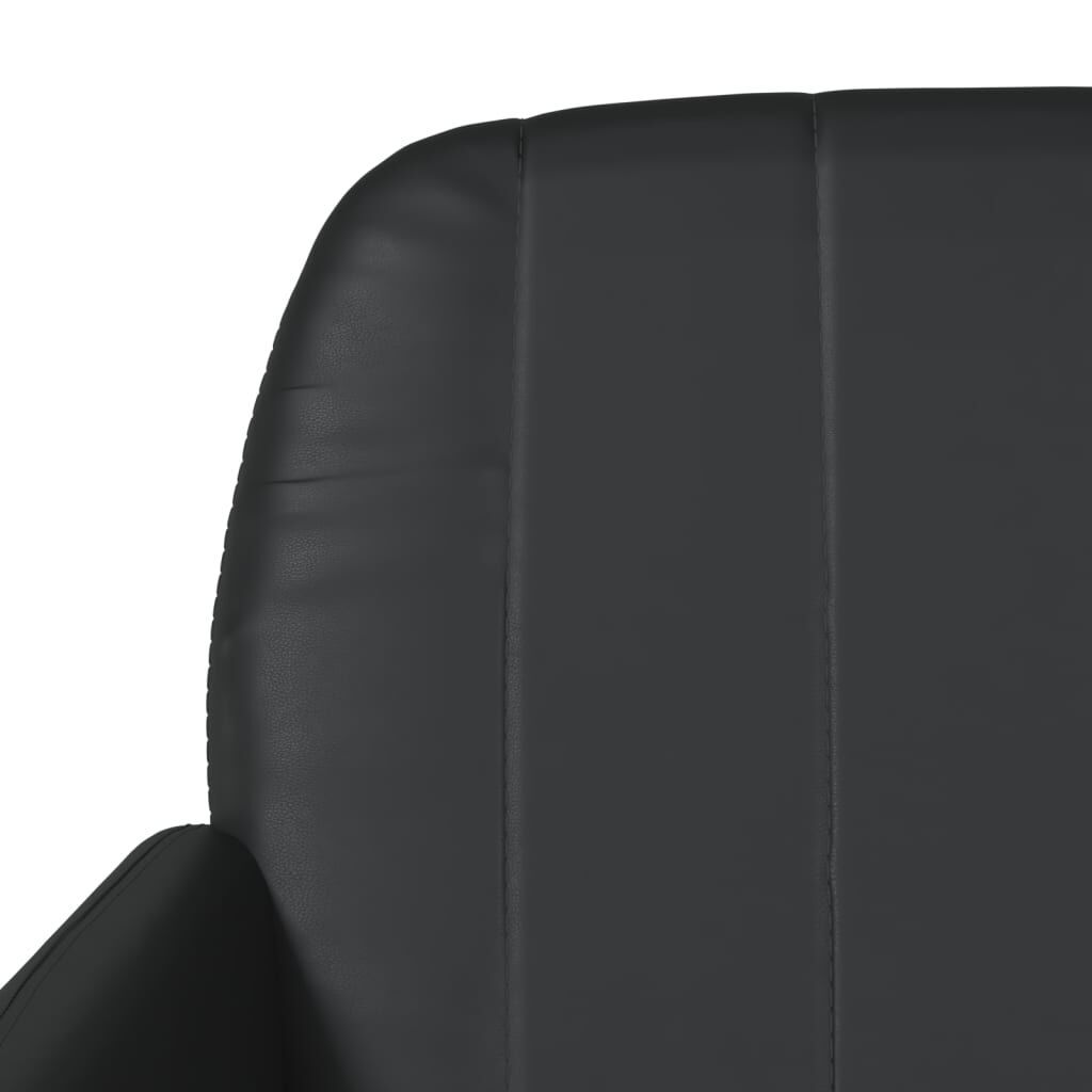 vidaXL Πάγκος Μαύρος 107 x 80 x 81 εκ. από Συνθετικό Δέρμα