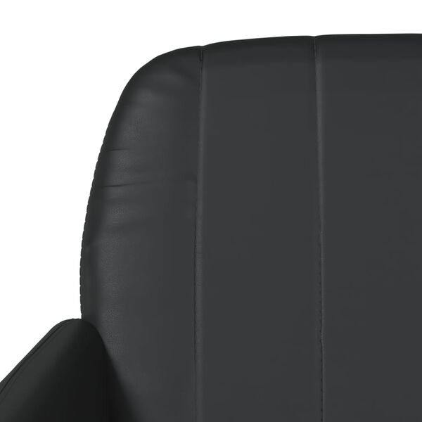 vidaXL Πάγκος Μαύρος 107 x 80 x 81 εκ. από Συνθετικό Δέρμα