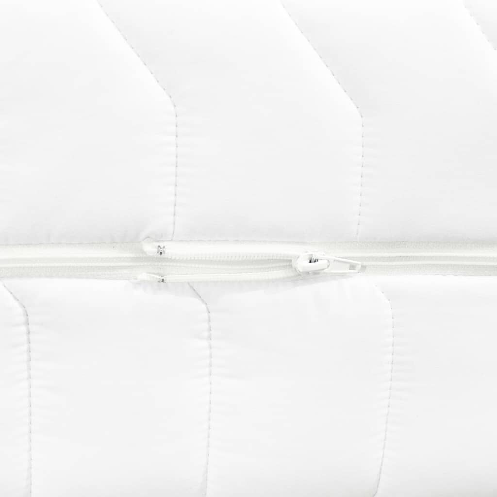 vidaXL Στρώμα με 7 Ζώνες Ανεξάρτητα Ελατήρια 100x200 εκ. / 20 εκ. H3