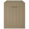 vidaXL Μπαούλο Αποθήκευσης Κήπου Γκρι 55,5x43x53 εκ. Πολυπροπυλένιο