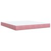 vidaXL &Kappa;&rho;&epsilon;&beta;ά&tau;&iota; Boxspring &mu;&epsilon; &Sigma;&tau;&rho;ώ&mu;&alpha; &Rho;&omicron;&zeta; 180x200 &epsilon;&kappa;. &Beta;&epsilon;&lambda;&omicron;ύ&delta;&iota;&nu;&omicron;