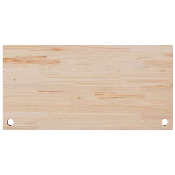 vidaXL Επιφάνεια Γραφείου 110 x 55 x 2,5 εκ. από Μασίφ Ξύλο Πεύκου