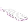 vidaXL Μαξιλάρι Ξαπλώστρας Taupe 200 x 60 x 3εκ. από Ύφασμα Oxford
