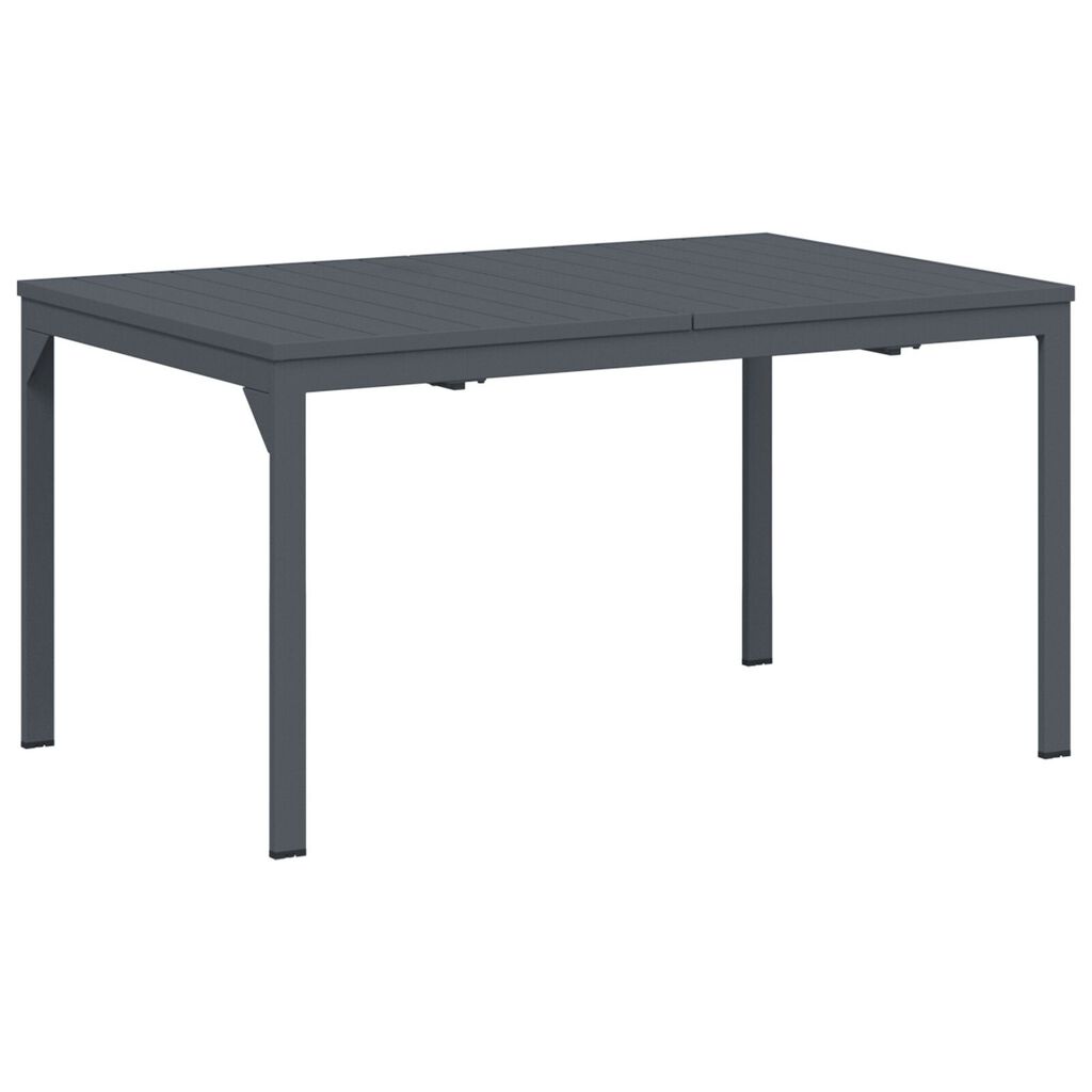vidaXL Τραπέζια Επέκτασης 2 τμχ Ανθρακί 210x90x73 εκ. Χάλυβας