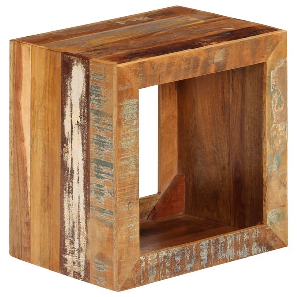 vidaXL Σκαμπό 40 x 30 x 40 εκ. από Μασίφ Ανακυκλωμένο Ξύλο