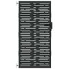 vidaXL &Pi;ύ&lambda;&eta; &Kappa;ή&pi;&omicron;&upsilon; &Mu;&alpha;ύ&rho;&omicron; 85 x 200 cm &Alpha;&tau;&sigma;ά&lambda;&iota; &mu;&epsilon; &Epsilon;&pi;&iota;&kappa;ά&lambda;&upsilon;&psi;&eta; &Pi;&omicron;ύ&delta;&rho;&alpha;&sigmaf;