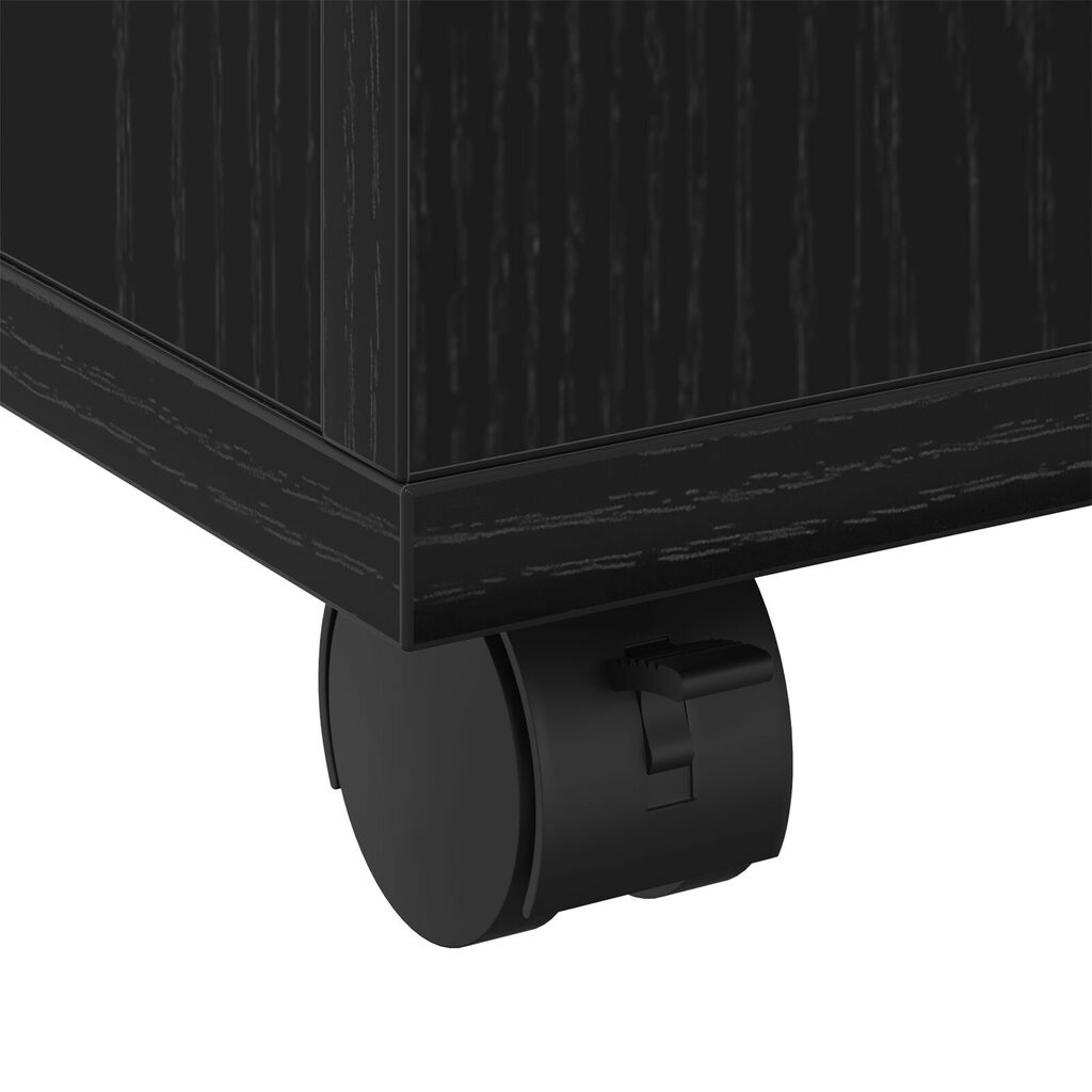 vidaXL Τραπεζάκι Καφέ Μαύρη Δρυς 60x60x38 εκ από Ξύλο