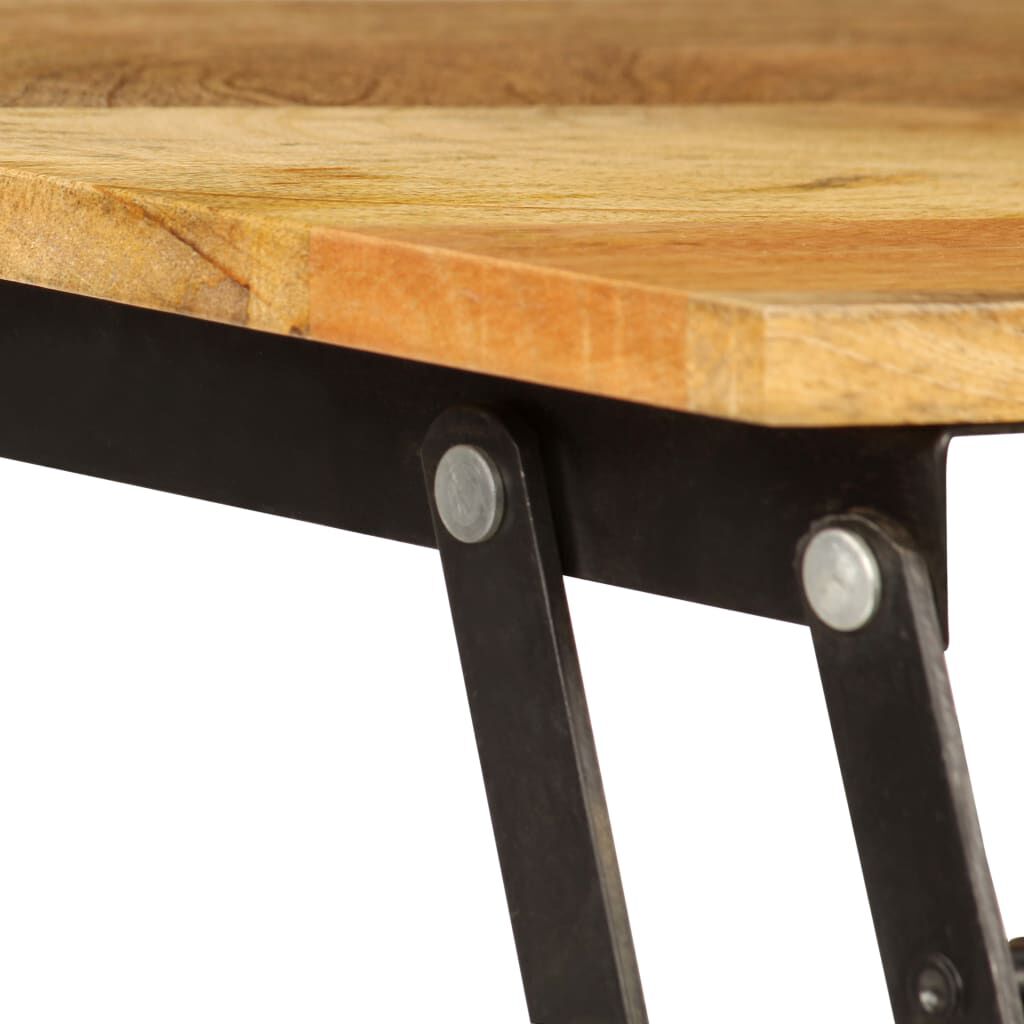 vidaXL Τραπεζάκι Σαλονιού 110 x 55 x 35 εκ. από Μασίφ Ξύλο Μάνγκο