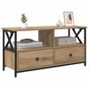vidaXL &Nu;&tau;&omicron;&upsilon;&lambda;ά&pi;&iota; TV &mu;&epsilon; &sigma;&upsilon;&rho;&tau;ά&rho;&iota; Artisan Oak 90 x 33 x 45 &epsilon;&kappa;