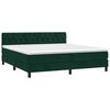 vidaXL &Kappa;&rho;&epsilon;&beta;ά&tau;&iota; Boxspring &mu;&epsilon; &Sigma;&tau;&rho;ώ&mu;&alpha; &Sigma;&kappa;&omicron;ύ&rho;&omicron; &Pi;&rho;ά&sigma;&iota;&nu;&omicron; 160x200&epsilon;&kappa;. &Beta;&epsilon;&lambda;&omicron;ύ&delta;&iota;&nu;&omicron;