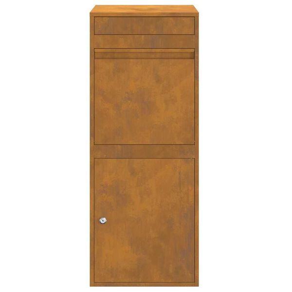 vidaXL Θυρίδα Πακέτων Σκ rusty 41 x 38 x 103 εκ