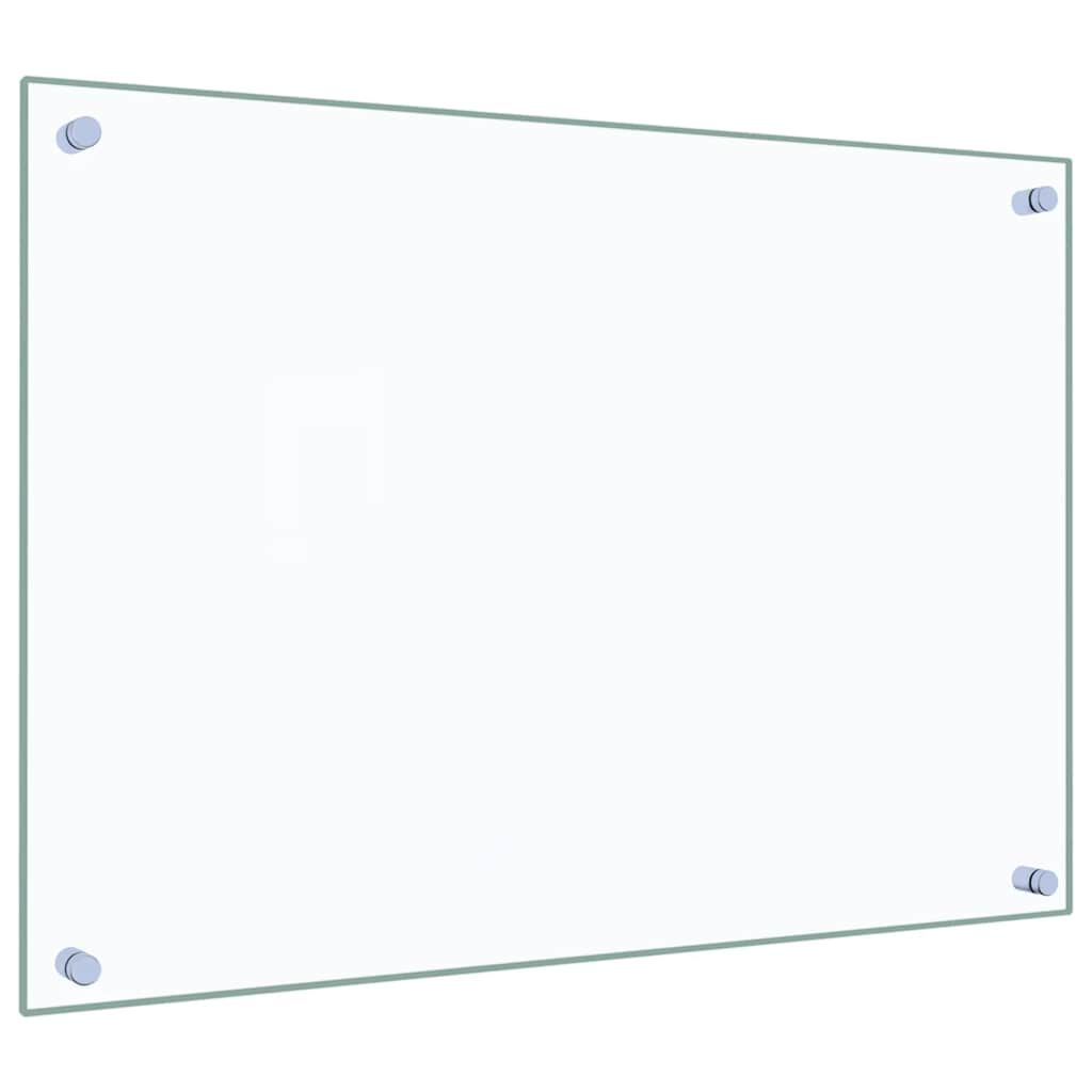 vidaXL Πλάτες Κουζίνας 2 τεμ. Διαφανής 70 x 50 εκ. από Ψημένο Γυαλί