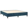 vidaXL &Kappa;&rho;&epsilon;&beta;ά&tau;&iota; Boxspring &mu;&epsilon; &Sigma;&tau;&rho;ώ&mu;&alpha; & LED &Sigma;&kappa;. &Mu;&pi;&lambda;&epsilon; 160x200&epsilon;&kappa;. &Beta;&epsilon;&lambda;&omicron;ύ&delta;&iota;&nu;&omicron;