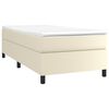 vidaXL &Kappa;&rho;&epsilon;&beta;ά&tau;&iota; Boxspring &mu;&epsilon; &Sigma;&tau;&rho;ώ&mu;&alpha; &Kappa;&rho;&epsilon;&mu; 100x200&epsilon;&kappa;. &alpha;&pi;ό &Sigma;&upsilon;&nu;&theta;&epsilon;&tau;&iota;&kappa;ό &Delta;έ&rho;&mu;&alpha;
