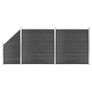 vidaXL &Sigma;&epsilon;&tau; &Pi;ά&nu;&epsilon;&lambda; &Pi;&epsilon;&rho;ί&phi;&rho;&alpha;&xi;&eta;&sigmaf; &Mu;&alpha;ύ&rho;&omicron; 446 x (105-186) &epsilon;&kappa;. &alpha;&pi;ό WPC