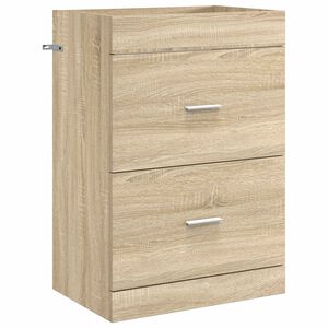 vidaXL &Nu;&tau;&omicron;&upsilon;&lambda;ά&pi;&iota; &Kappa;ά&tau;&omega; &alpha;&pi;ό &tau;&omicron;&nu; &Nu;&iota;&pi;&tau;ή&rho;&alpha; Sonoma &Delta;&rho;&upsilon;&sigmaf; 56 x 37,5 x 81 &epsilon;&kappa;