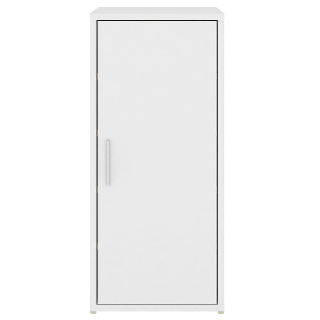 vidaXL Παπουτσοθήκες 2 τεμ. Λευκές 32 x 35 x 70 εκ. από Μοριοσανίδα