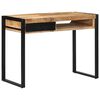 Γραφείο vidaXL 100x50x75 cm Στερεό ακατέργαστο ξύλο Mango