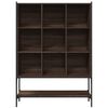 vidaXL Βιβλιοθήκη Καφέ Δρυς 102x30x141,5εκ. από Επεξεργασμένο Ξύλο
