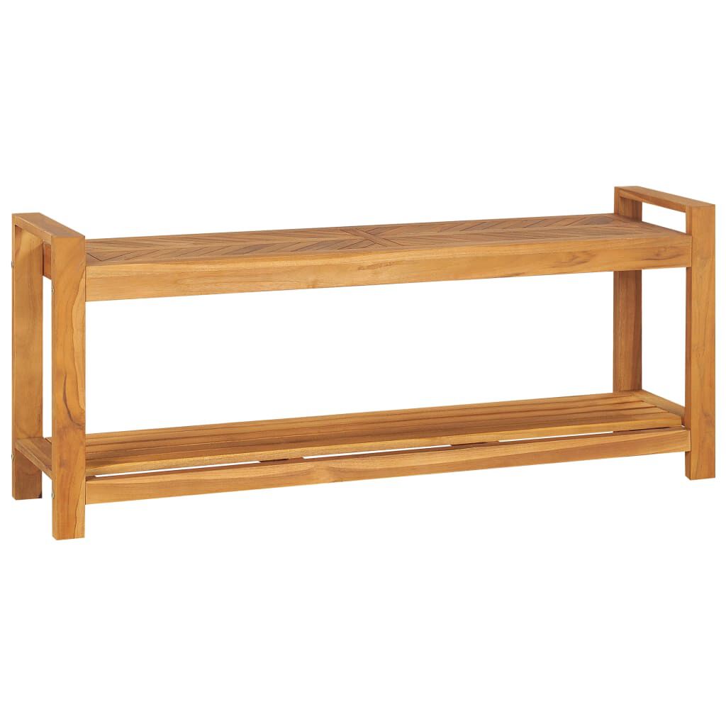 vidaXL Παγκάκι 120 εκ. από Μασίφ Ξύλο Teak