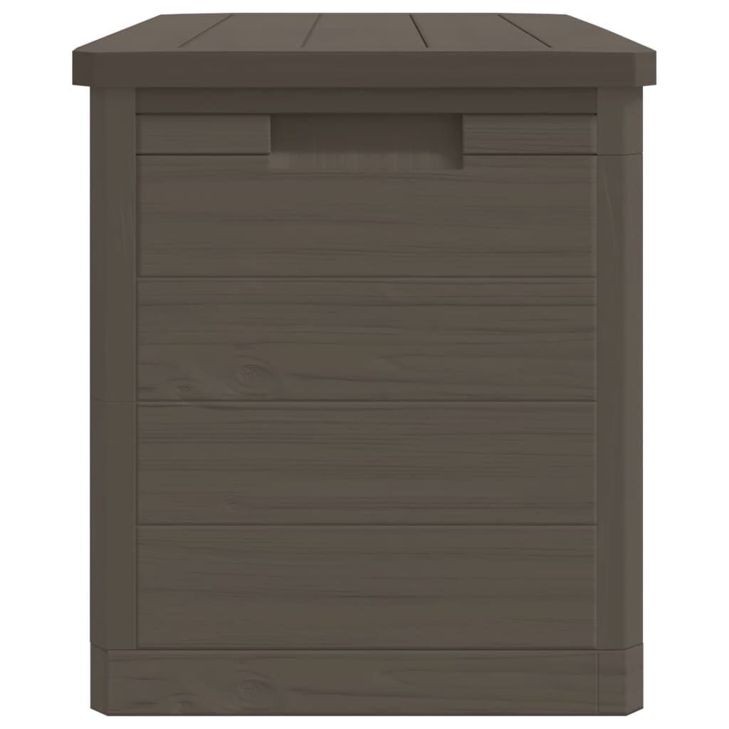 vidaXL Κουτί Μαξιλαριών Εξ Χώρου Καφέ 77,5x44,5x53εκ Πολυπροπυλένιο