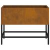 vidaXL Υψωμένη Γλάστρα Κήπου Σκ rusty 60 x 26 x 45 εκ