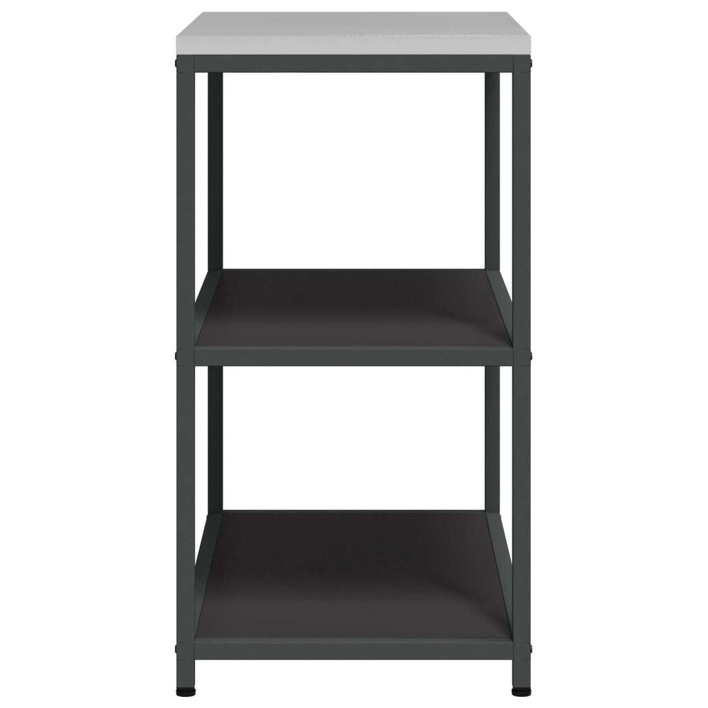 vidaXL Ράφι Αποθήκευσης Κουζίνας με ράφι Σκ rusty 60 x 50 x 92 εκ.