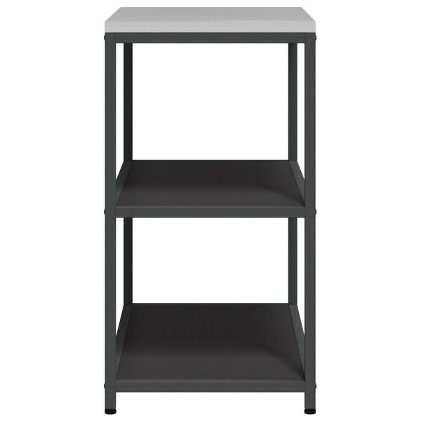 vidaXL Ράφι Αποθήκευσης Κουζίνας με ράφι Σκ rusty 60 x 50 x 92 εκ.
