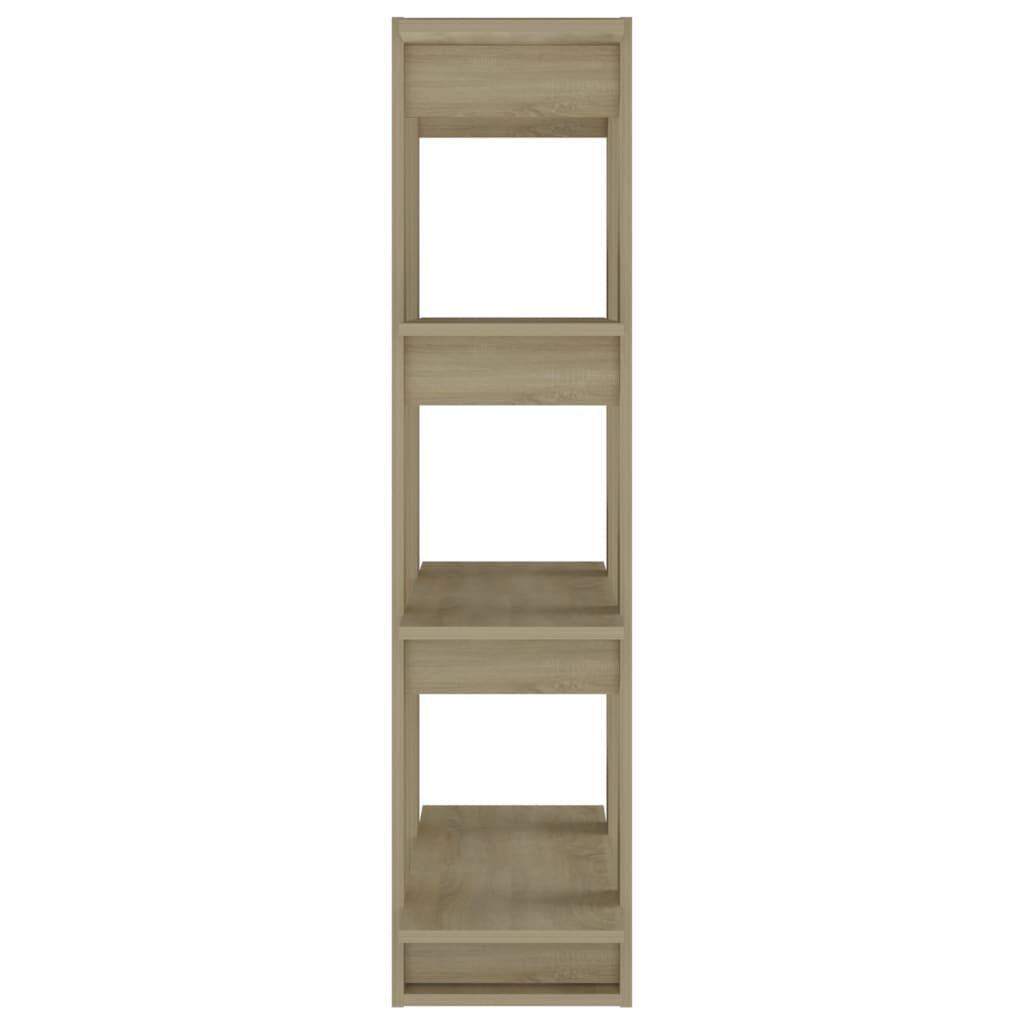 vidaXL Βιβλιοθήκη/Διαχωριστικό Χώρου Sonoma Δρυς 80 x 30 x 123,5 εκ.
