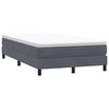 vidaXL Box Spring &Kappa;&rho;&epsilon;&beta;ά&tau;&iota; &mu;&epsilon; &sigma;&tau;&rho;ώ&mu;&alpha; &Sigma;&kappa;&omicron;ύ&rho;&omicron; &gamma;&kappa;&rho;&iota; 120x220 cm &Beta;&epsilon;&lambda;&omicron;ύ&delta;&iota;&nu;&omicron;