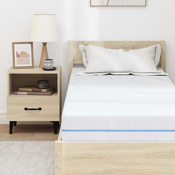 vidaXL Στρώμα Λευκό 70 x 200 cm Pěna
