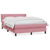 vidaXL &Kappa;&rho;&epsilon;&beta;ά&tau;&iota; Boxspring &mu;&epsilon; &Sigma;&tau;&rho;ώ&mu;&alpha; &Rho;&omicron;&zeta; 160x210 &epsilon;&kappa;. &Beta;&epsilon;&lambda;&omicron;ύ&delta;&iota;&nu;&omicron;