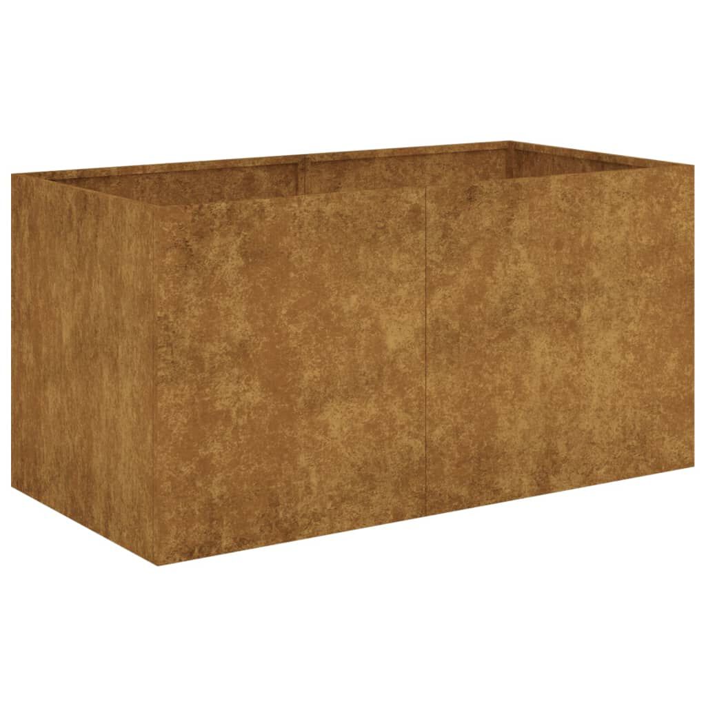 vidaXL Ζαρντινιέρα 80x40x40 εκ. από Ατσάλι Corten