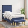 vidaXL &Kappa;&rho;&epsilon;&beta;ά&tau;&iota; Boxspring &mu;&epsilon; &Sigma;&tau;&rho;ώ&mu;&alpha; &Mu;&pi;&lambda;&epsilon; 100 x 200 &epsilon;&kappa;. &Upsilon;&phi;&alpha;&sigma;&mu;ά&tau;&iota;&nu;&omicron;