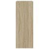 vidaXL Παπουτσοθήκη Sonoma Δρυς 74,5x37,5x100 εκ. Επεξεργασμένο Ξύλο