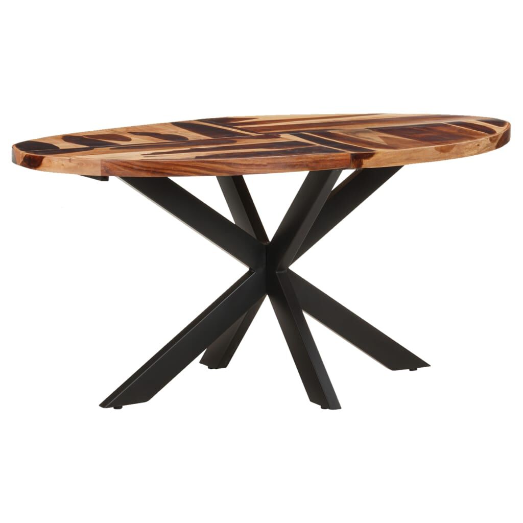 vidaXL Τραπεζαρία 160 x 90 x 75 εκ. από Μασίφ Ξύλο Ακακίας