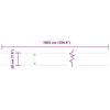 vidaXL Περιφράξεις γκαζόν 10 τεμάχια 20x103 cm από γαλβανισμένο χάλυβα