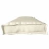 vidaXL Σετ Μαξιλαριών Πάγου 2 pcs Κρεμ 180 x 40 x 8 εκ.