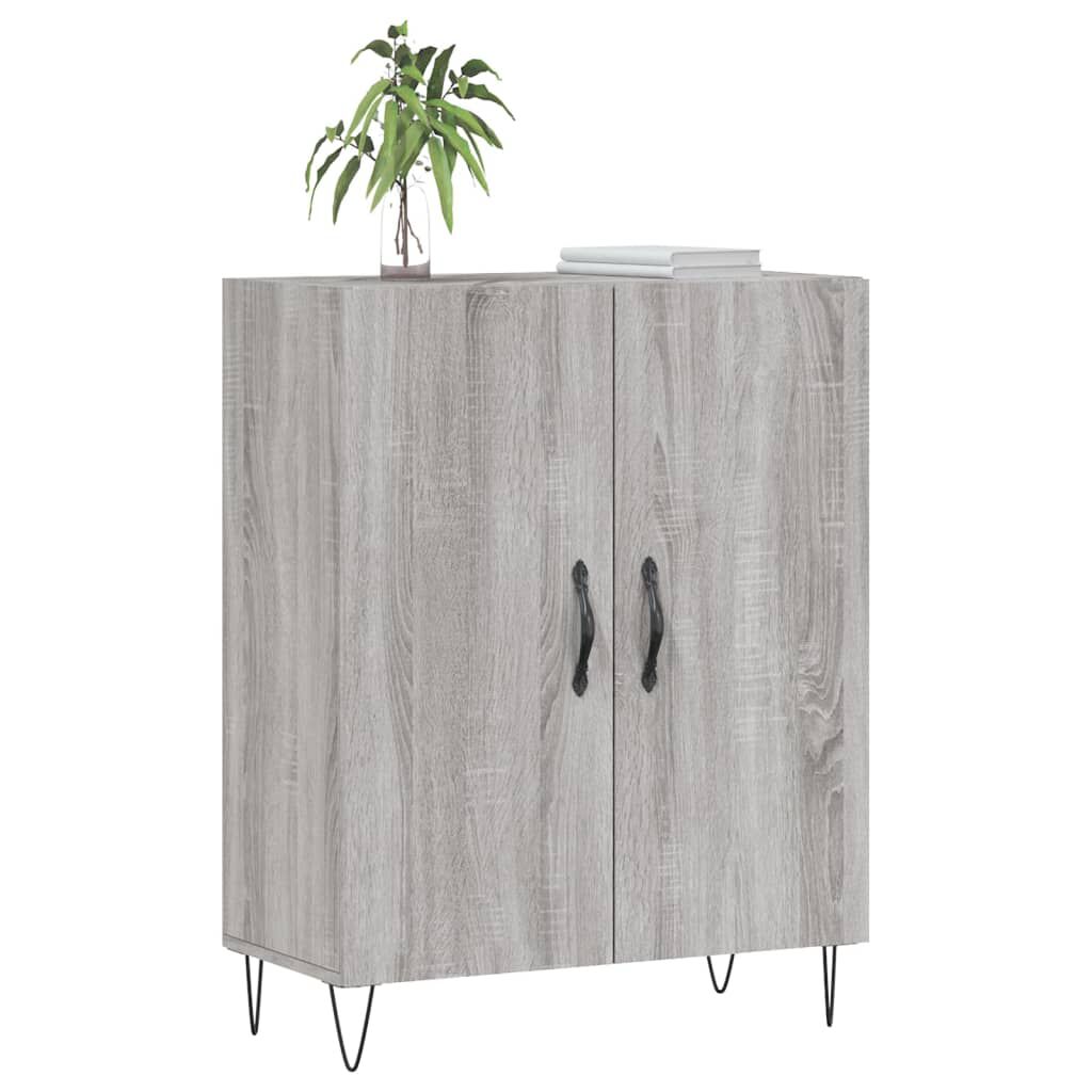 vidaXL Ντουλάπι Γκρι Sonoma 69,5 x 34 x 90 εκ. από Επεξεργασμένο Ξύλο