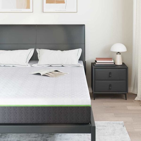 vidaXL &Sigma;&tau;&rho;ώ&mu;&alpha; &Lambda;&epsilon;&upsilon;&kappa;ό &kappa;&alpha;&iota; &Gamma;&kappa;&rho;&iota; 140 x 200 cm &Zeta;&alpha;&kappa;ά&rho; ύ&phi;&alpha;&sigma;&mu;&alpha;