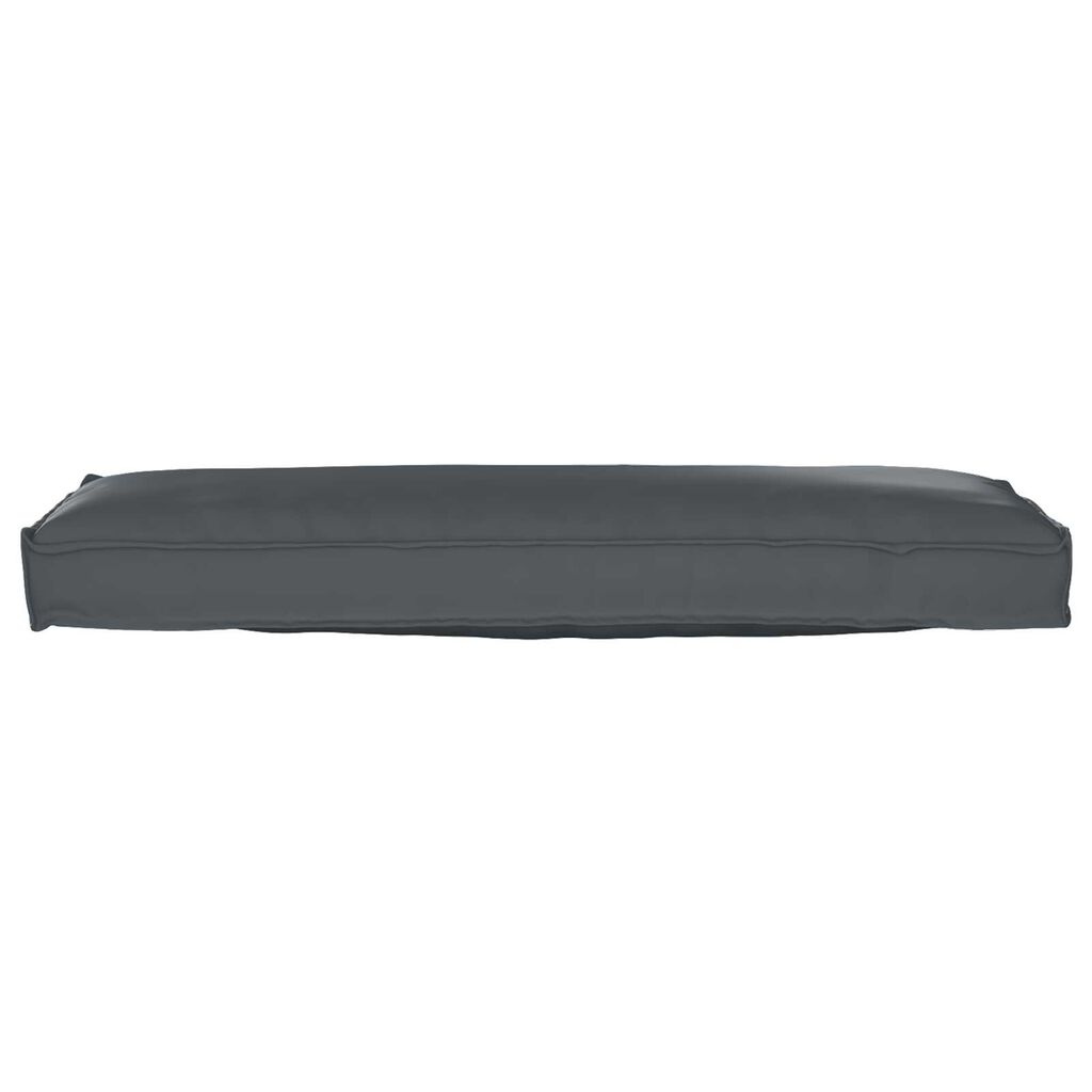 vidaXL Μαξιλάρι Παλέτας για Πάγκο Ανθρακί 120x40x8 εκ. Υλικό Οξφόρδης