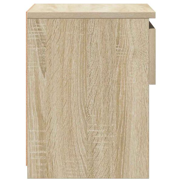 vidaXL Κομοδίνα 2 τεμ. Sonoma Δρυς 40 x 30 x 39 εκ. από Επεξ. Ξύλο