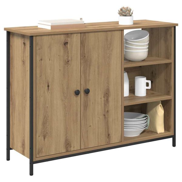 vidaXL &Pi;&lambda;&alpha;ϊ&nu;ό &gamma;&rho;&alpha;&phi;&epsilon;ί&omicron; Artisan Oak 100 x 33 x 75 &epsilon;&kappa; &Epsilon;&pi;&epsilon;&xi;&epsilon;&rho;&gamma;&alpha;&sigma;&mu;έ&nu;&omicron; &xi;ύ&lambda;&omicron;