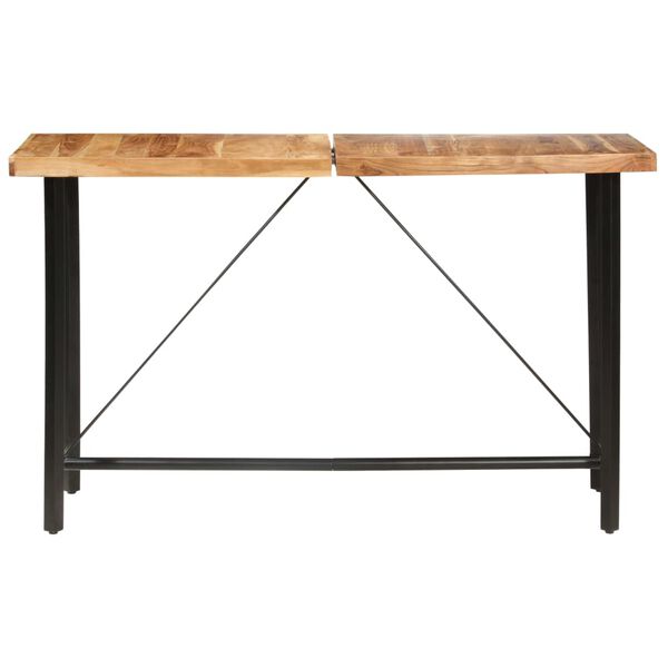 vidaXL Τραπέζι Μπαρ 180 x 70 x 107 εκ. από Μασίφ Ξύλο Ακακίας