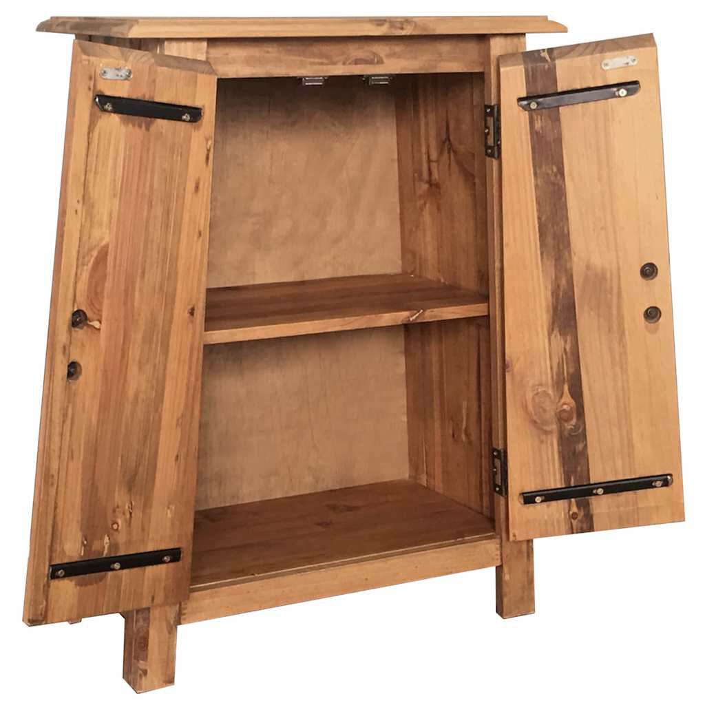 vidaXL Έπιπλο Μπάνιου 59 x 32 x 80 εκ. Μασίφ Ανακυκλωμένο Ξύλο Πεύκου