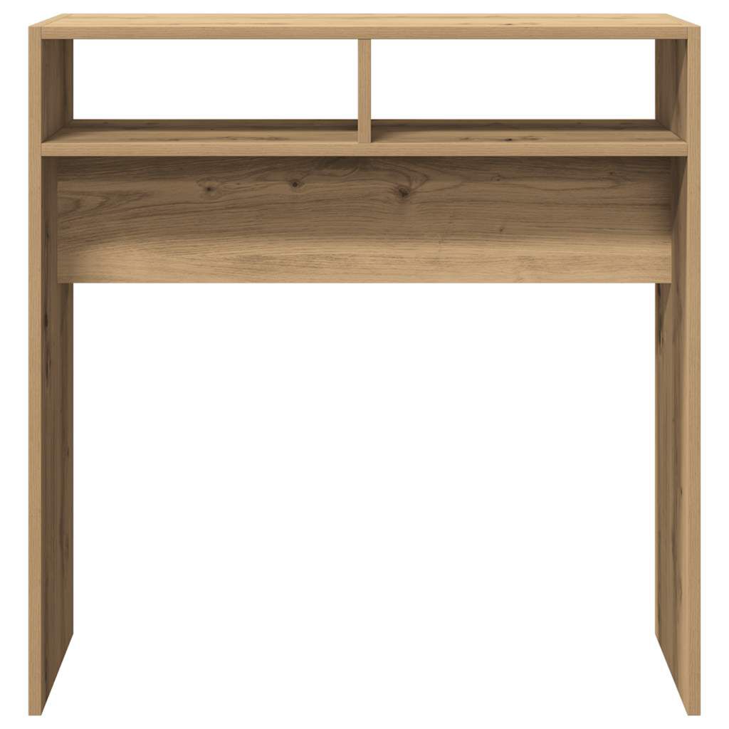 vidaXL Τραπέζι Κονσόλα Αρτισιανή Δρυς 78x30x80 εκ Επεξεργασμένο Ξύλο