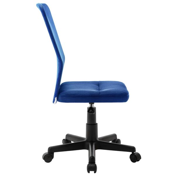 vidaXL Καρέκλα Γραφείου Μπλε 44 x 52 x 100 εκ. Διχτυωτό Ύφασμα