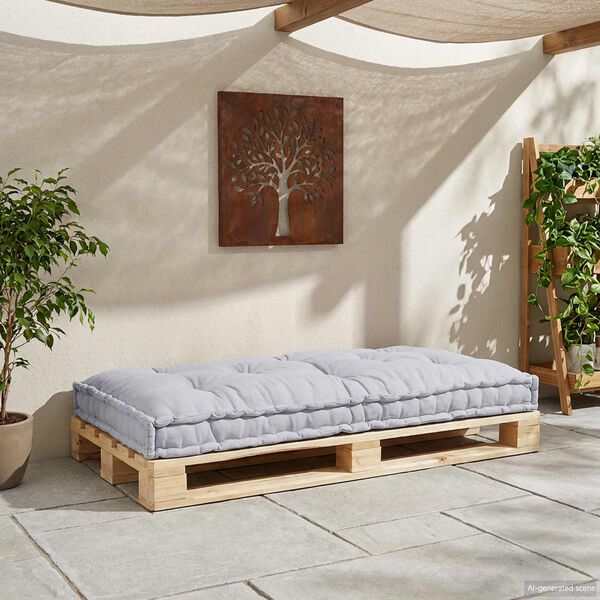 vidaXL &Mu;&alpha;&xi;&iota;&lambda;ά&rho;&iota; &gamma;&iota;&alpha; &kappa;&alpha;&nu;&alpha;&pi;έ &pi;&alpha;&lambda;έ&tau;&alpha;&sigmaf; &Gamma;&kappa;&rho;&iota; 120 x 80 x 12 cm Ύ&phi;&alpha;&sigma;&mu;&alpha;