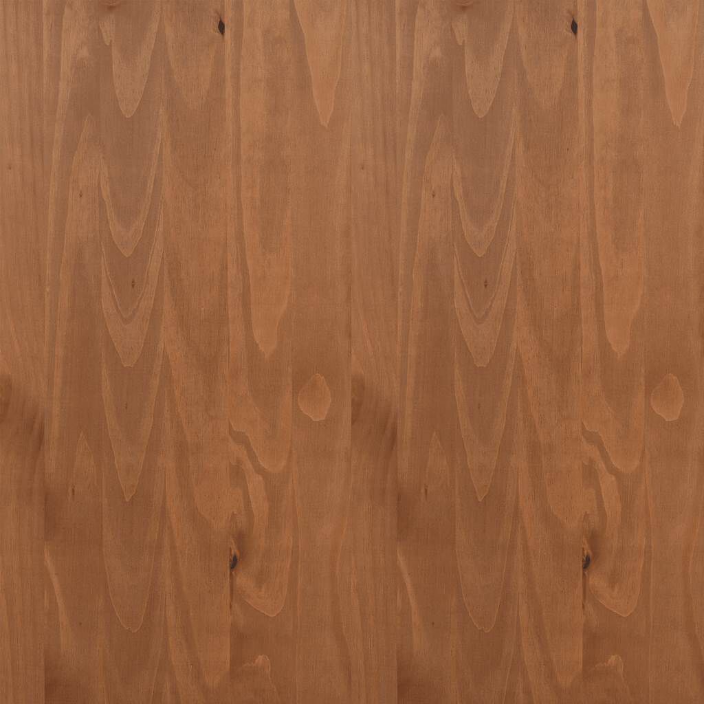 vidaXL Επίτοιχη κρεμάστρα παλτών SANDNES 87x30x42 εκ. Πεύκο μασίφ ξύλο
